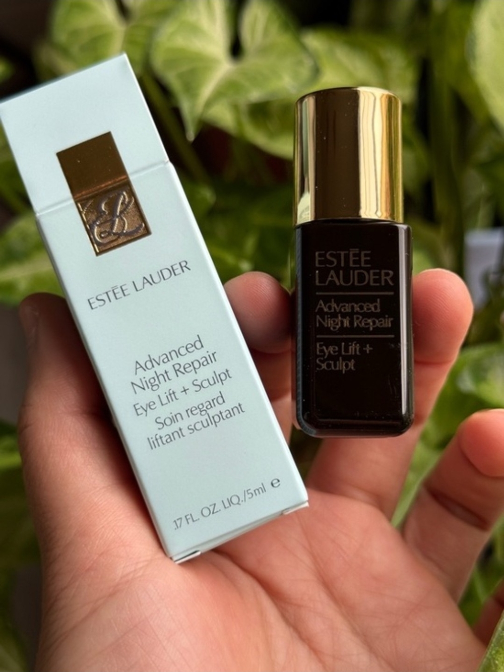 Estee Lauder Advanced Night Repair Eye Lift + Sculpt - Brown/Gold